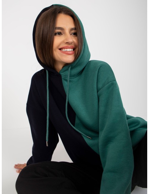 Bluza damska basic z kapturem RUE PARIS