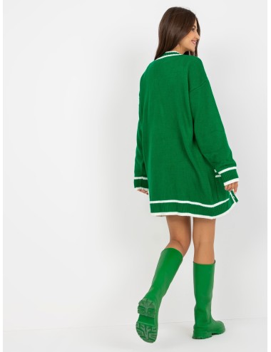 Sweter rozpinany z kieszeniami RUE PARIS