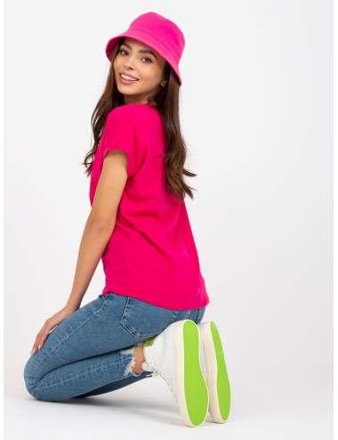 Damski t-shirt basic z bawełny