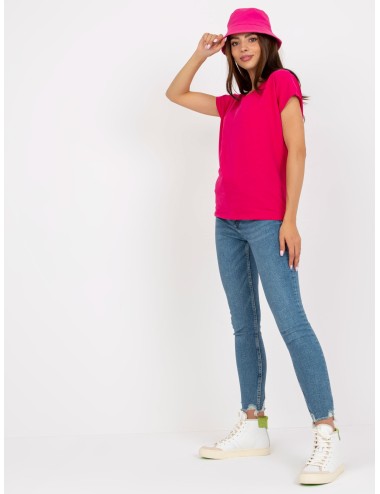 Damski t-shirt basic z bawełny