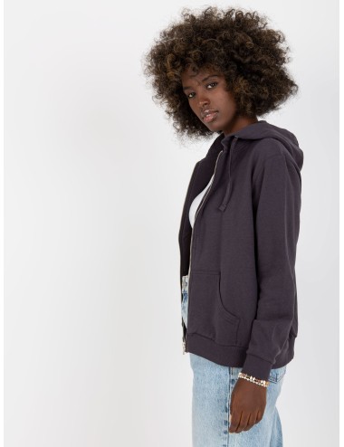 Rozpinana bluza basic z kapturem