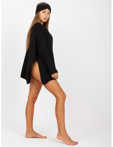 Sweter oversize z dodatkiem wełny OCH BELLA