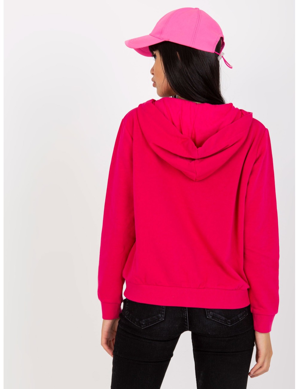 Rozpinana bluza basic z kieszeniami