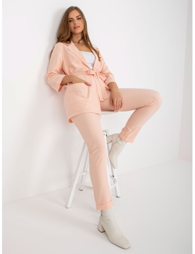 Dwuczęściowy komplet elegancki ze spodniami