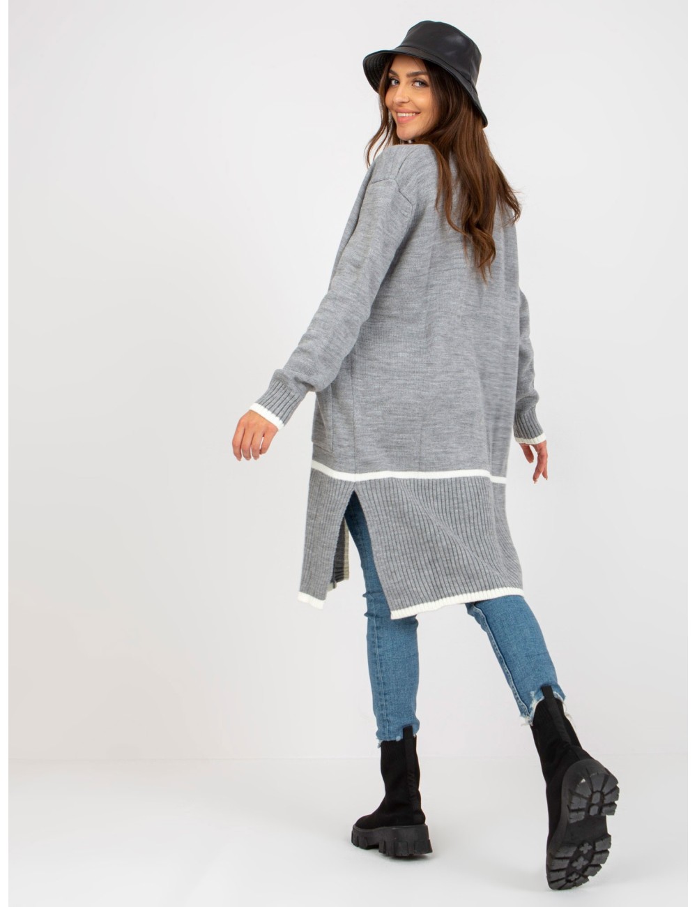 Damski kardigan oversize RUE PARIS