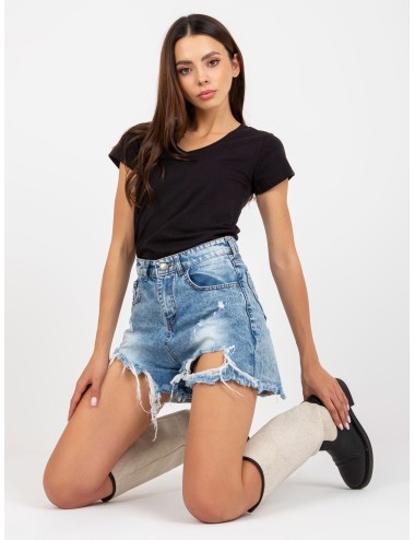 Bawełniany t-shirt basic z krótkim rękawem