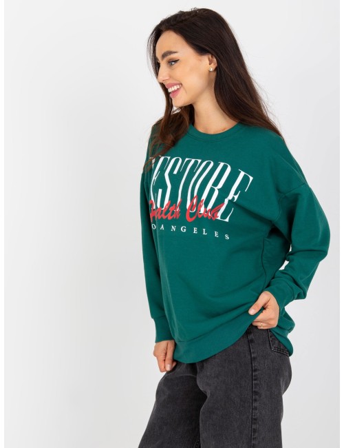 Bawełniana bluza z nadrukiem