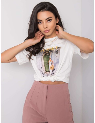 T-shirt z kolorowym printem