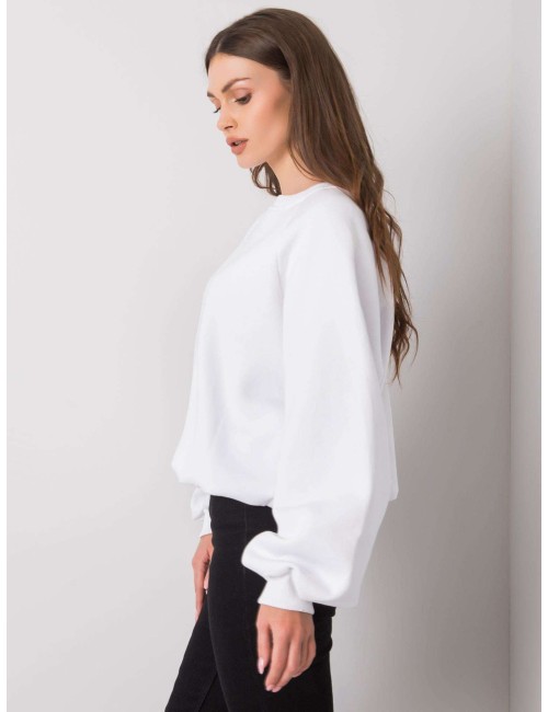 RUE PARIS Jasnoróżowa gładka bluza
