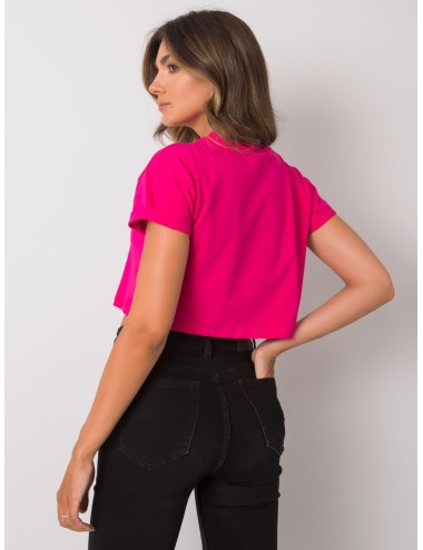 Krótki t-shirt bawełniany