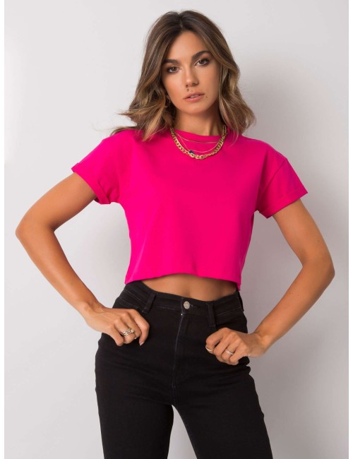 Krótki t-shirt bawełniany