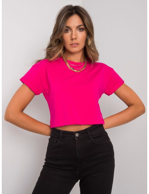 Krótki t-shirt bawełniany