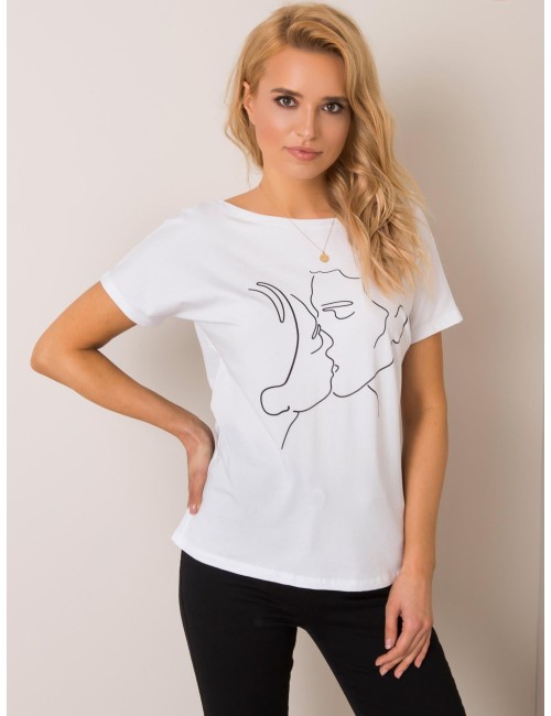 RUE PARIS t-shirt damski z nadrukiem