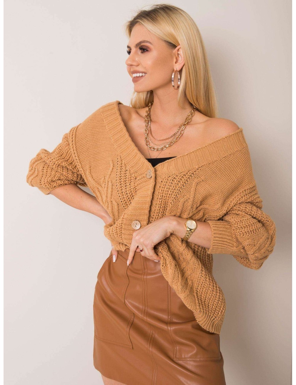 OCH BELLA sweter oversize