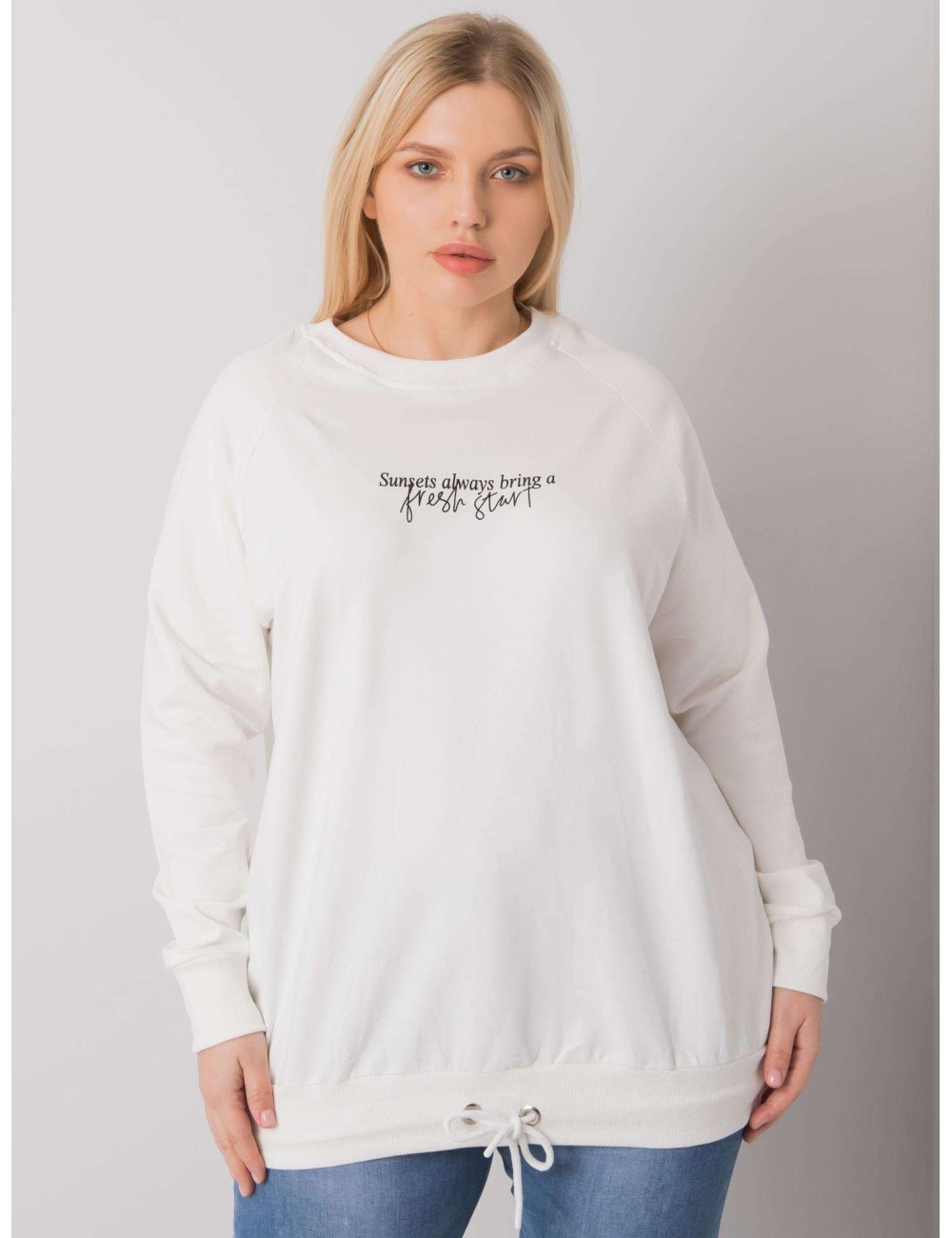 Bluza damska plus size