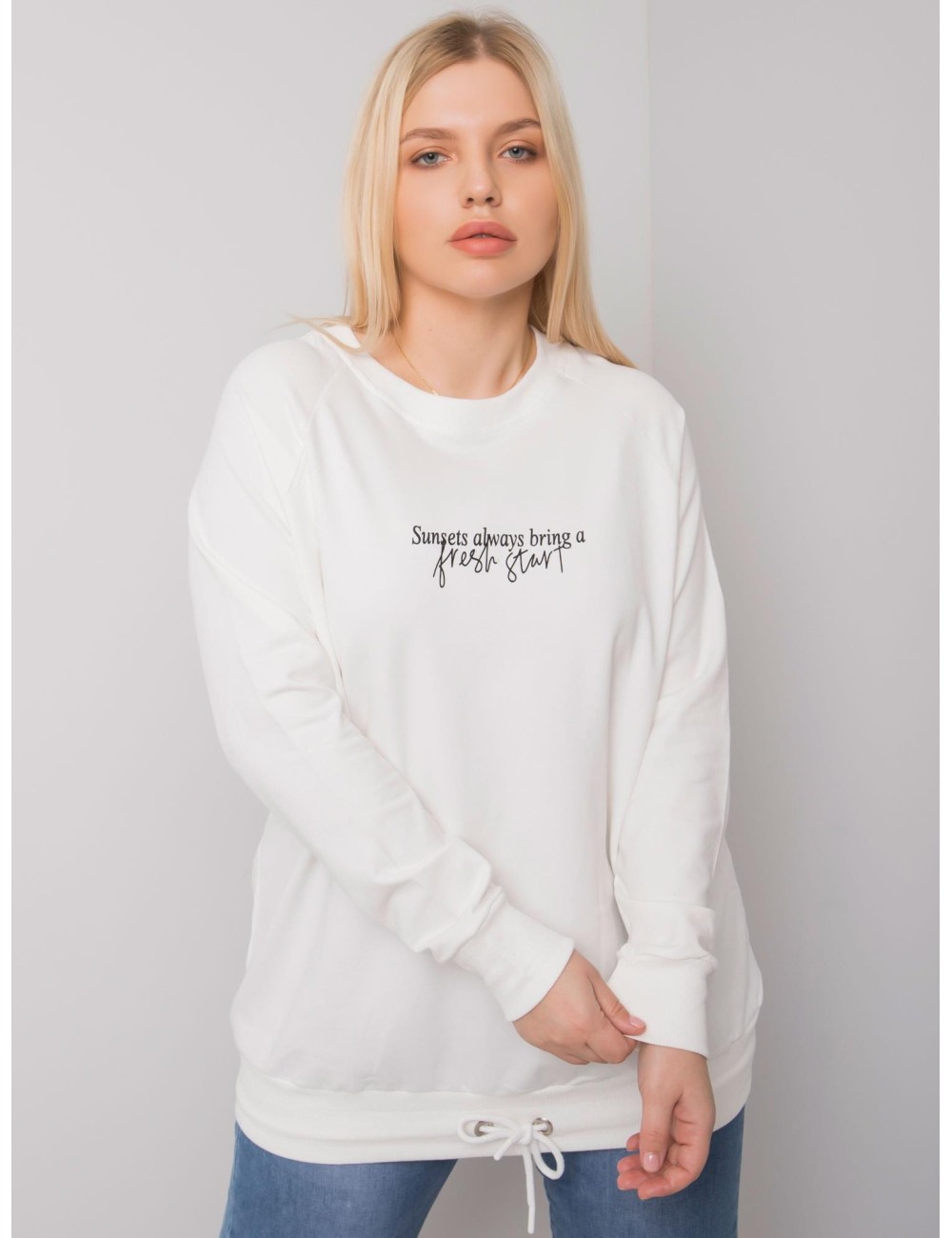 Bluza damska plus size