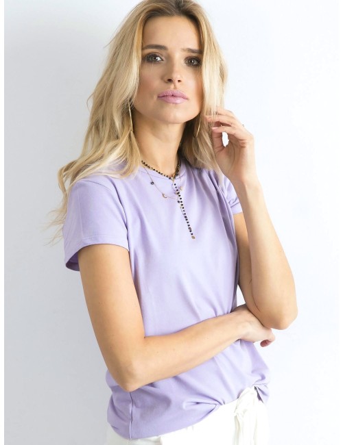 Lawendowy t-shirt Peachy