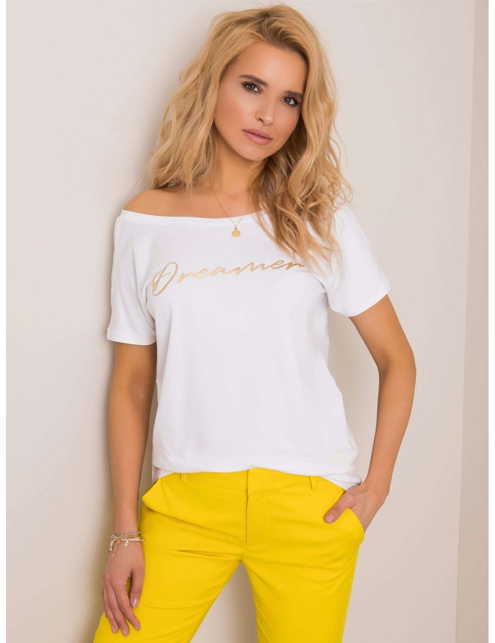RUE PARIS t-shirt damski z napisem