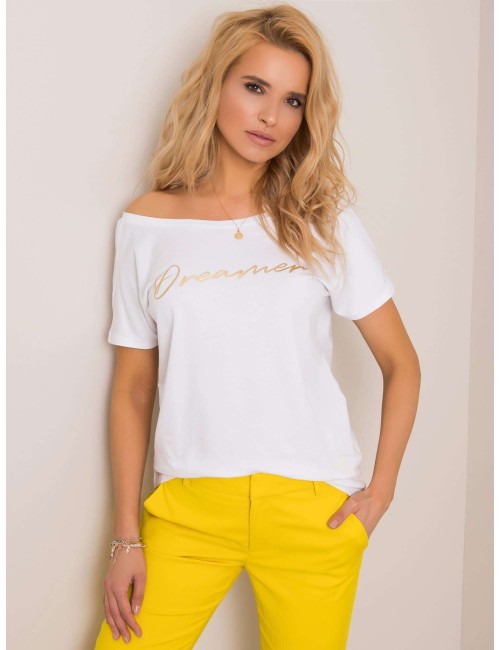 RUE PARIS t-shirt damski z napisem