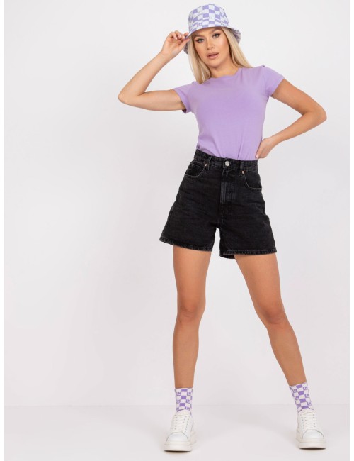 Lawendowy t-shirt Peachy