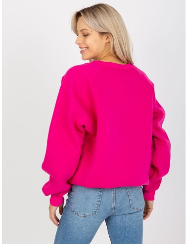 Dresowa bluza basic z okrągłym dekoltem