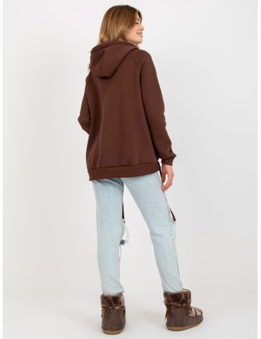 Dresowa bluza kangurka z kapturem OCH BELLA