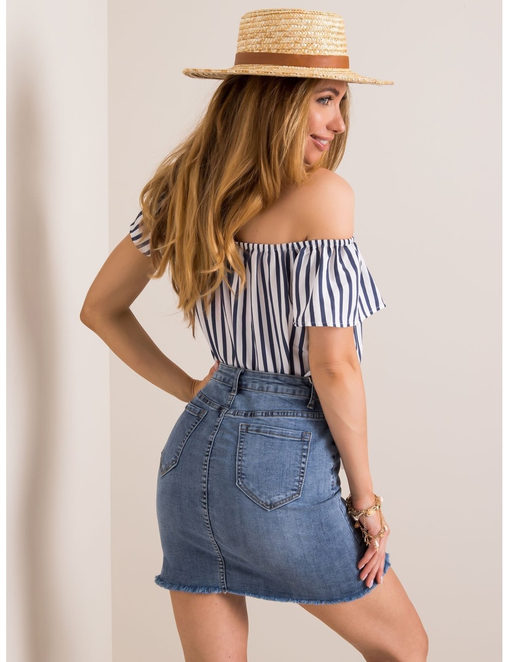 Spódnica jeansowa mini