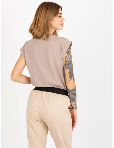 T-shirt basic z bawełny Revolution