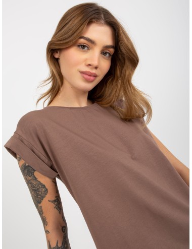 Damski t-shirt basic z bawełny Revolution