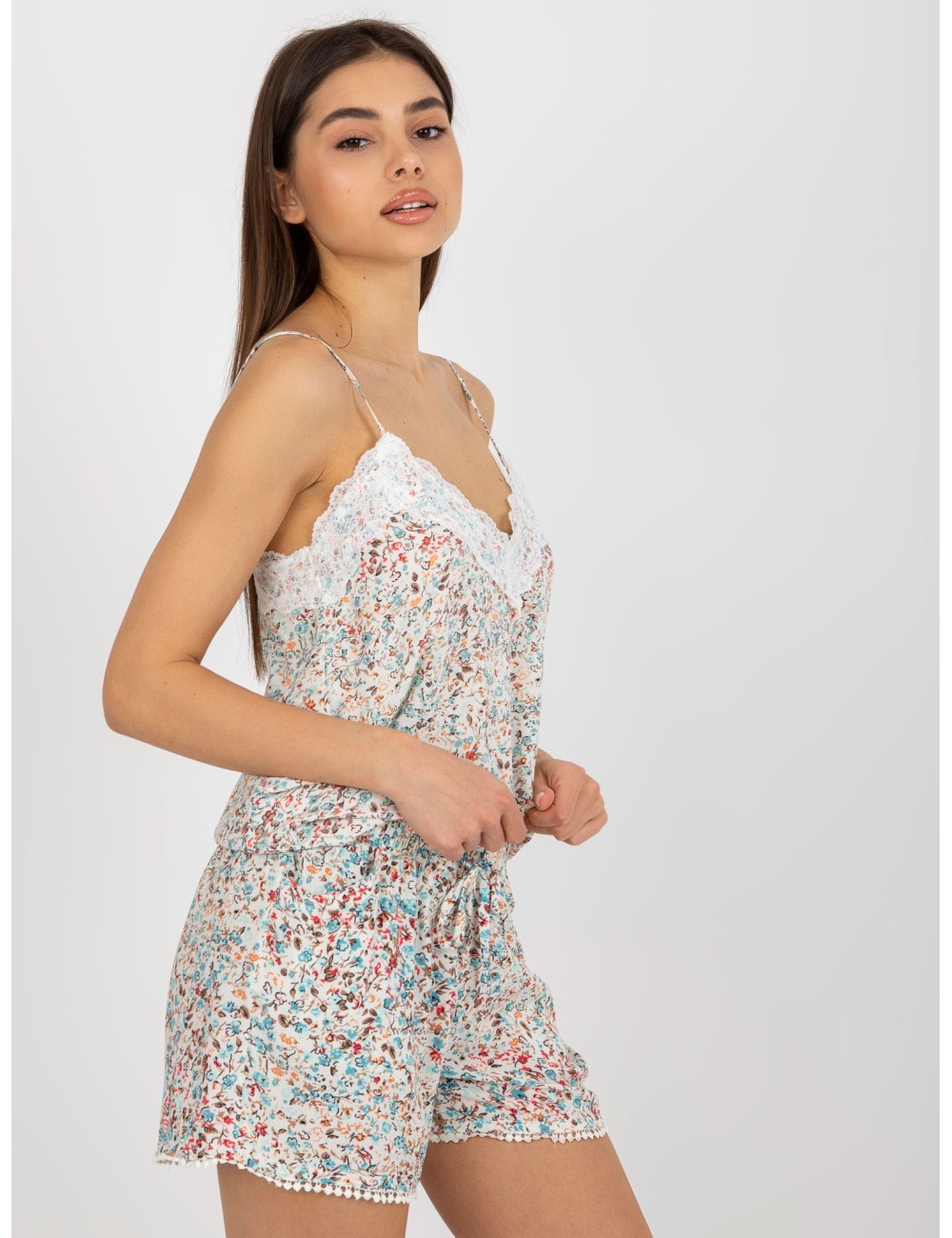 Top na ramiączkach w kwiaty FRESH MADE