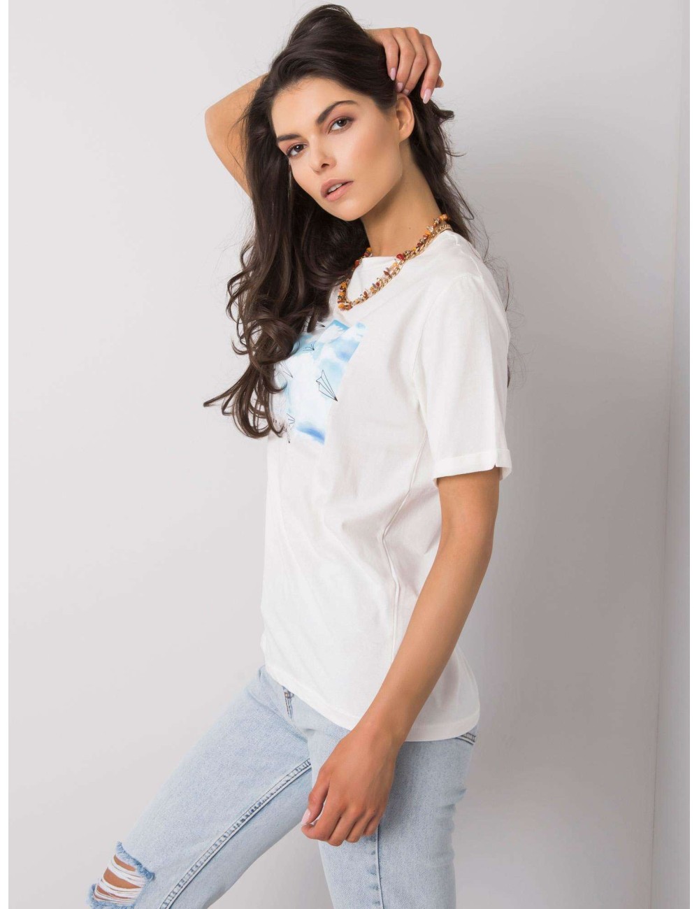 Damski t-shirt z printem