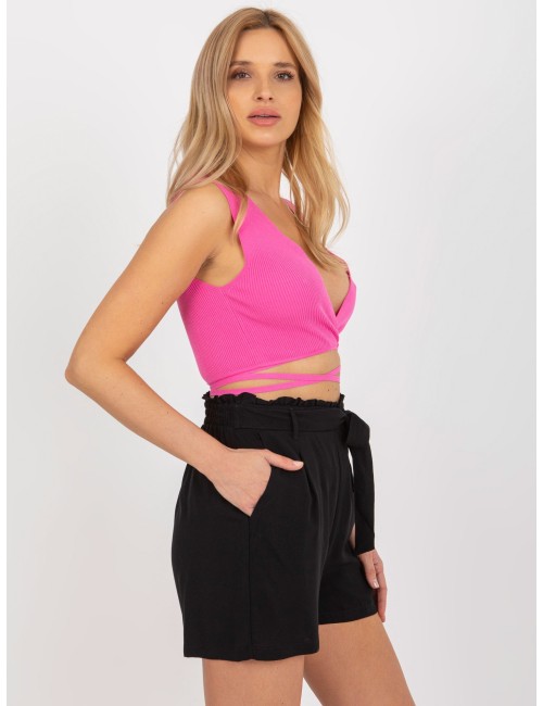Letnie szorty casualowe z wiązaniem FRESH MADE