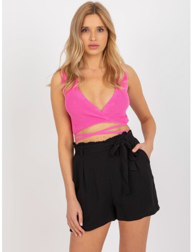 Letnie szorty casualowe z wiązaniem FRESH MADE