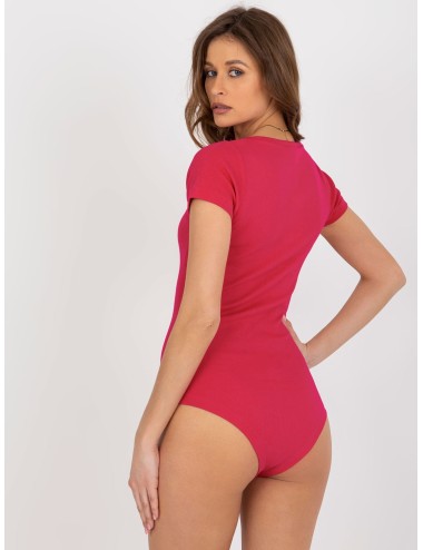 Dopasowane body basic w prążek