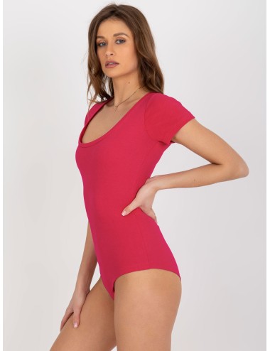 Dopasowane body basic w prążek