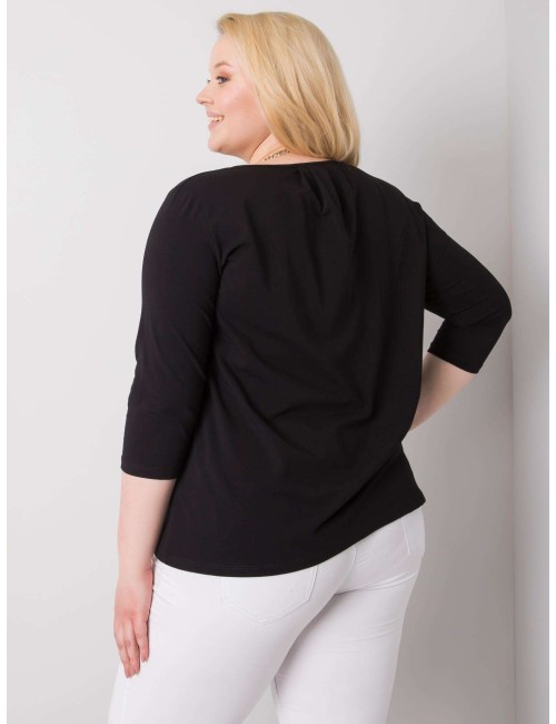 Bluzka plus size bawełniana