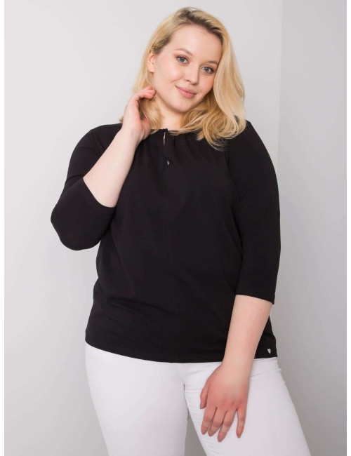 Bluzka plus size bawełniana