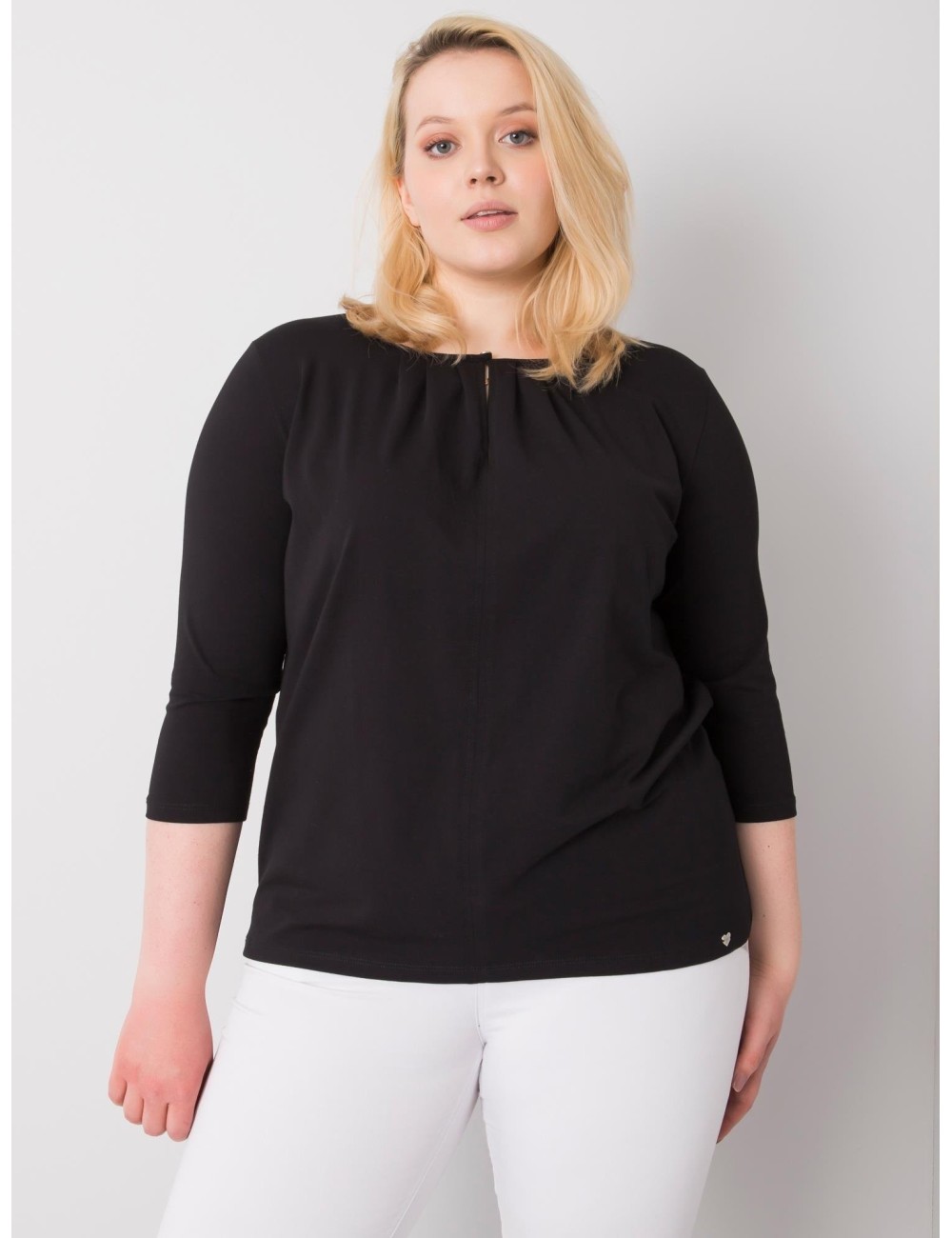 Bluzka plus size bawełniana