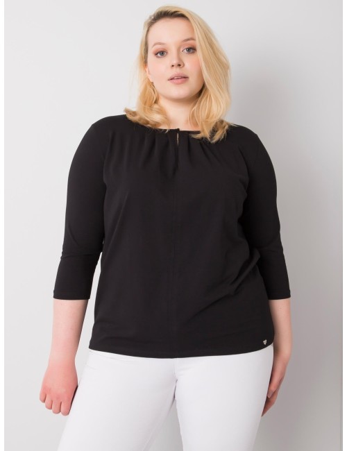 Bluzka plus size bawełniana