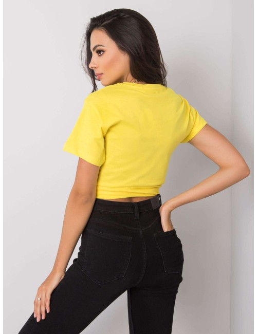 T-shirt bawełniany z napisem