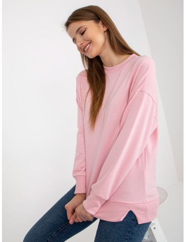 Bluza basic bez kaptura z rozcięciami
