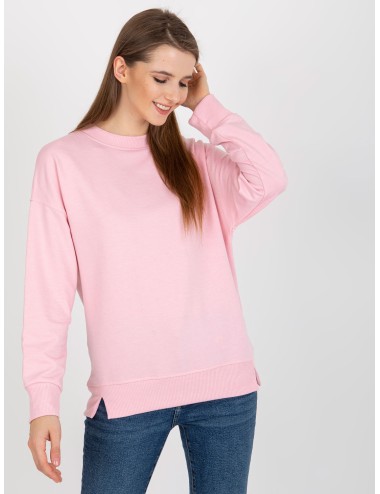 Bluza basic bez kaptura z rozcięciami