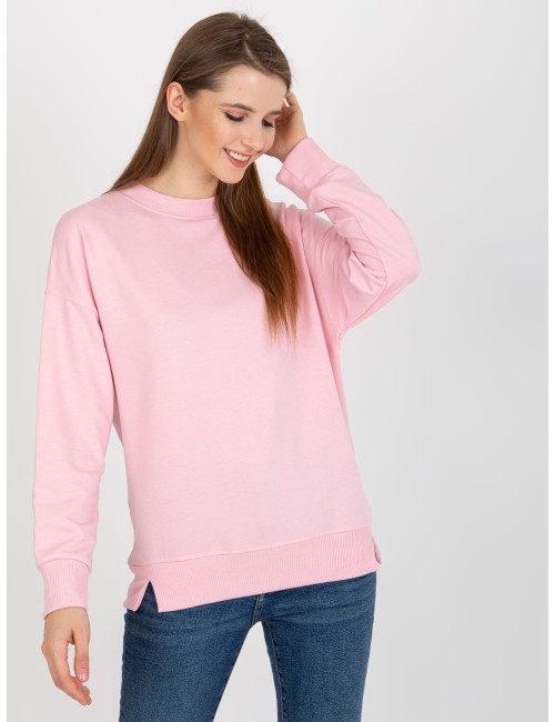 Bluza basic bez kaptura z rozcięciami