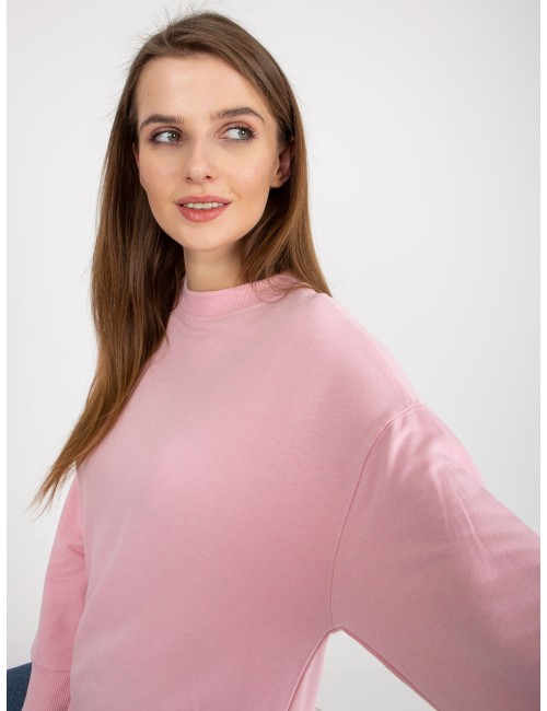 Bluza basic bez kaptura z rozcięciami