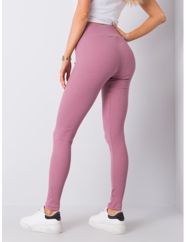 Legginsy basic w prążek