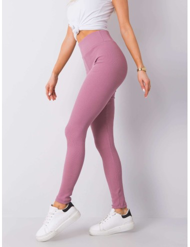 Legginsy basic w prążek