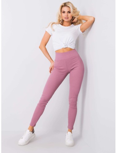 Legginsy basic w prążek