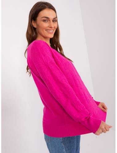 Damski sweter klasyczny z bawełną