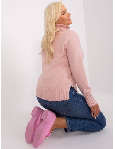 Damski sweter plus size z wiskozą