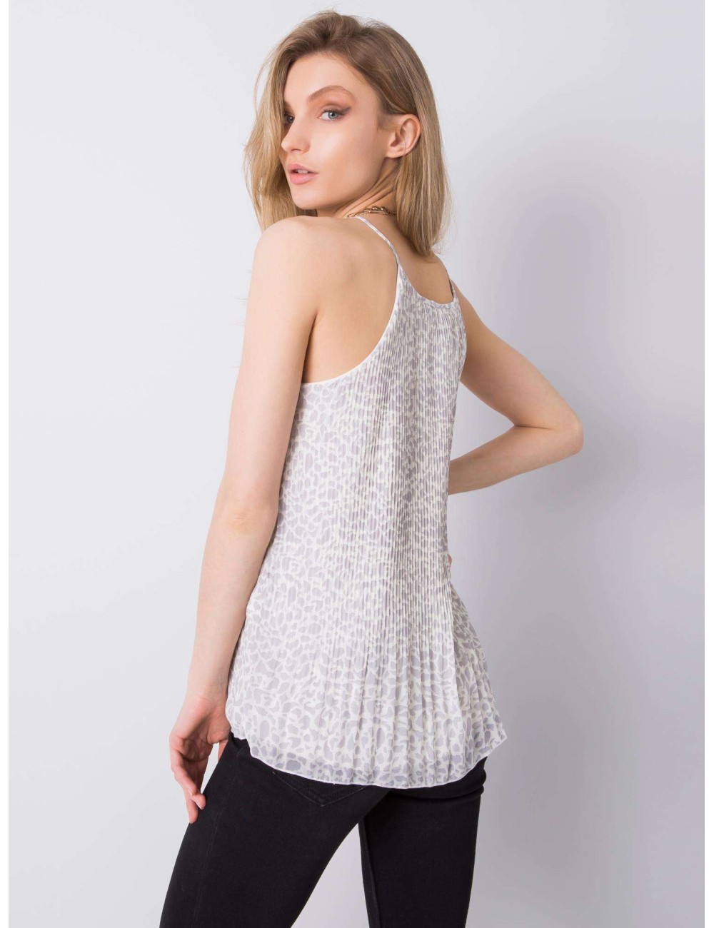 SUBLEVEL Szary top we wzory